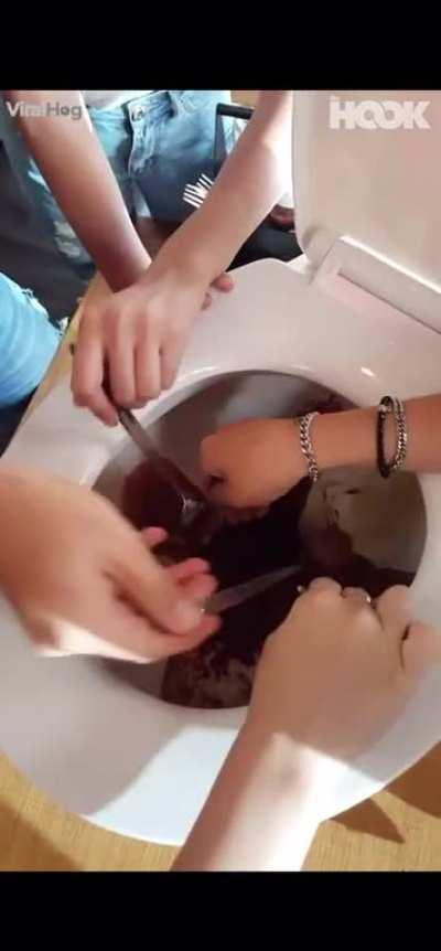 Thanks I hate Ice cream in a toilet bowl. Why???