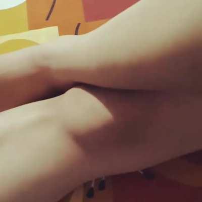 Kiss my milky creamy soft thighs