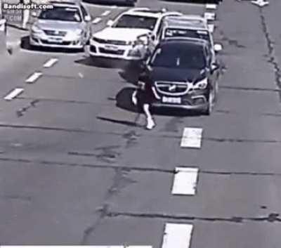 No crosswalk. No problem.