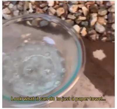 Piranha Solution can rapidly decompose almost every form of organic matter