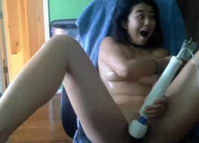 Little brother pass juice to her while she's Masturbating