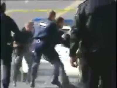 Homeless ninja vs cops