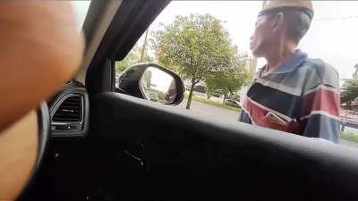 To deal with an unauthorized parking attendant