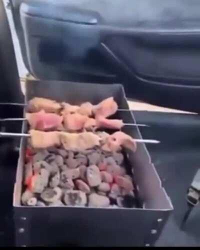 I want my kebabs to go...