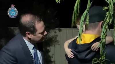 The moment Cleo was rescued