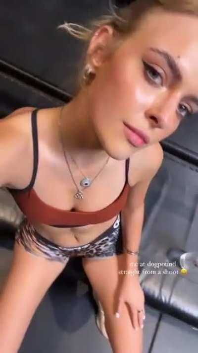 straight from a shoot