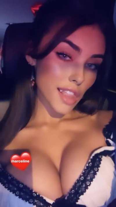 There's no way Madison isn't trying to show her tits
