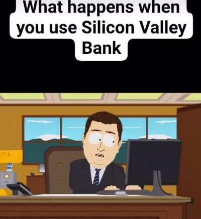 Banks are going down with your money