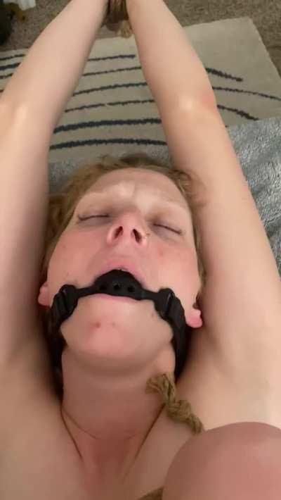 All tied up 🪢 🤫