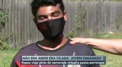 façam facetime antes,chat. Se ela recusar é cilada