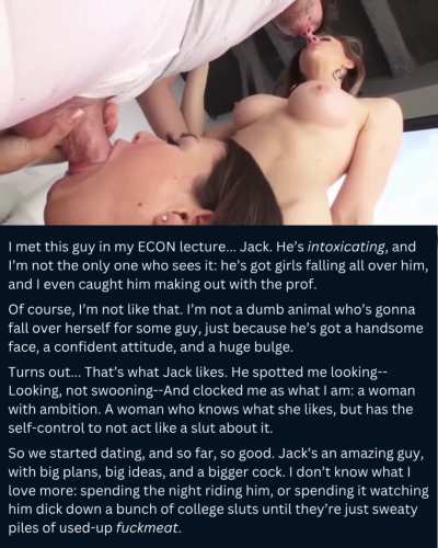 The Stud-Futa Power Couple: first caption from another wedding-fundraiser Supporter Pack (more in comments)