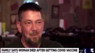 68 years old Jeanie Marie Evans dies after getting a covid-19 vaccine and developing a reaction