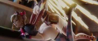 DVa And Mercy Futa by Shir0qq | RedGIFs