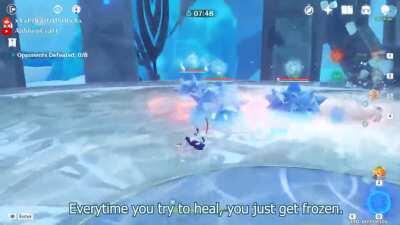 Barbara can be dps too!