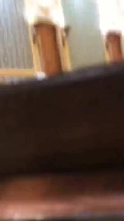 Video Shot By Congressman Dan Kildee (D-Flint) As House Members Take Cover in House Gallery