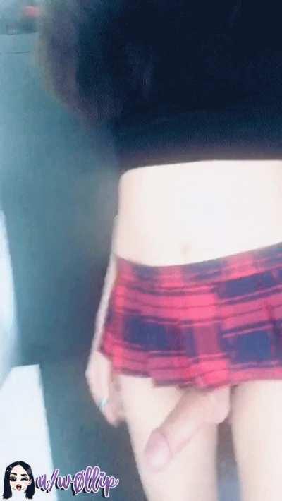 Is this skirt too short or just long enough? 🍆