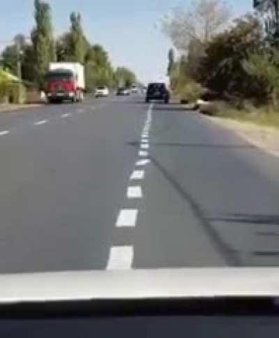 Painted the road boss