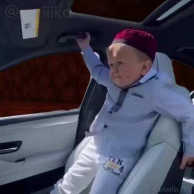 Hasbulla approves of the ice bridge