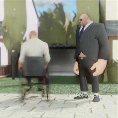 soldier's new electric wheel chair