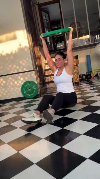 Sunkissed gym time