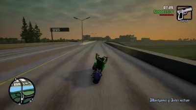 I was just just trying to vibe with the music…