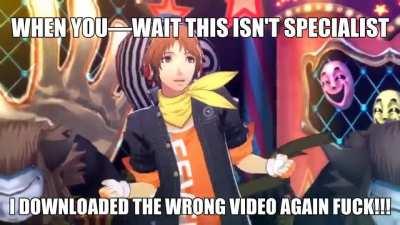 i wanted the funny dancing yu godammit!!!