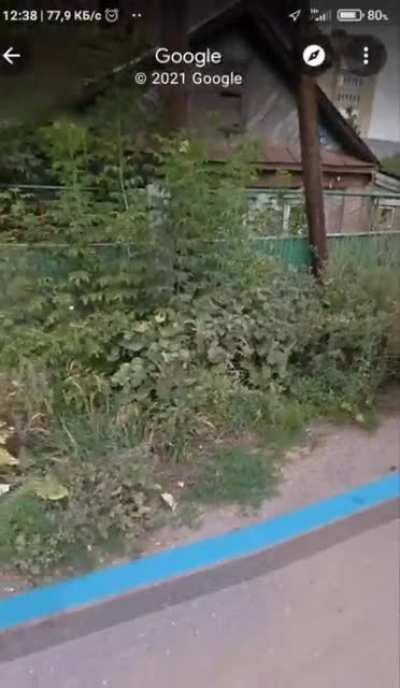 Google Streetview somewhere in Russia