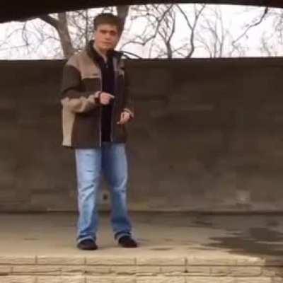 Self-organized American Hitler Youth featuring the worst public speakers possible.