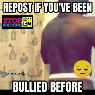 Have y’all ever been bullied before ⁉️⁉️⁉️