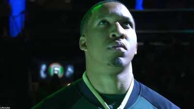 [Highlight] Porsha Olayiwola gives an epic poem recital on Bill Russell before the 2023 NBA season tips off