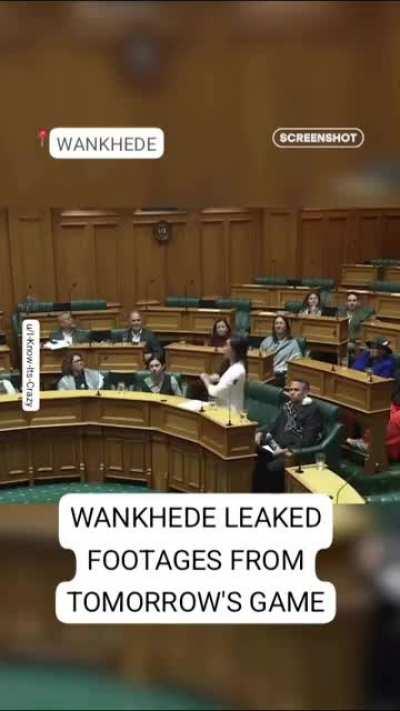 Leaked footages from tomorrow's match