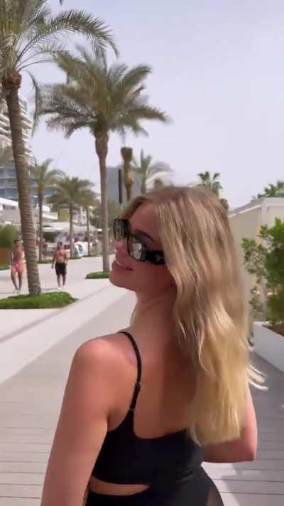 See through flare pants