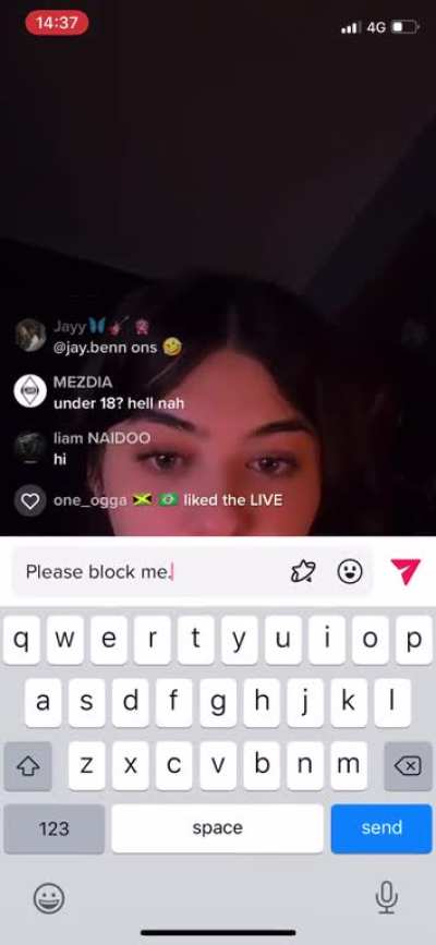 Long one. She made me ask twice.