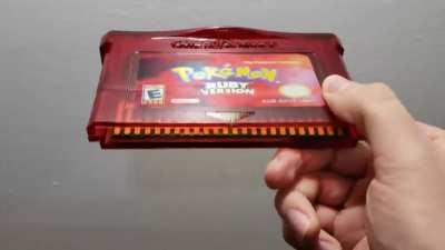 3D Printed GBA Pokémon Cartridges