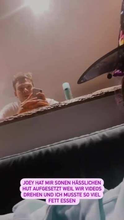 Instagram Storys von Joey und Julia vom 15.10.2020 ...(die Werbung von heute ist nicht dabei)