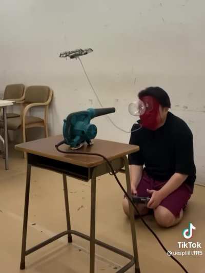 Japanese entertainer has a specific set of skills.