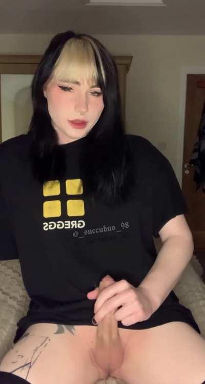 I know how badly you wanna suck my girlcock