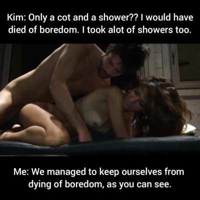 2 week quarantine with her brother was not as bad as it seemed