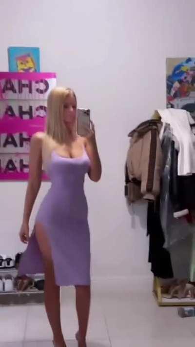 Lavender dress 1