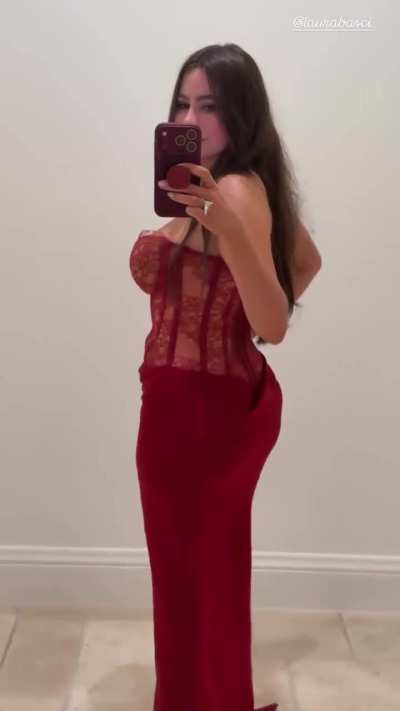 Sofia in a Red Dress - IG March 2026