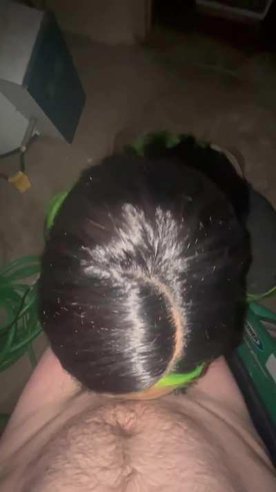 He loves cheating on his sexless gf with me :) 