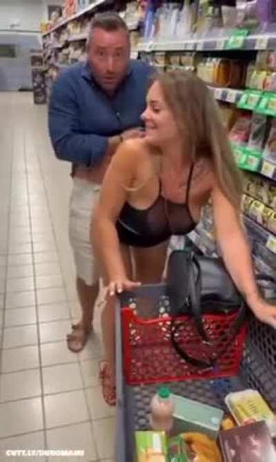 Fucked in a grocery store