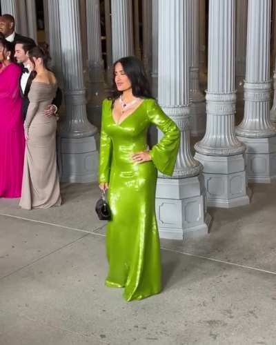 Salma attends the 2025 LACMA Art+Film Gala at Los Angeles County Museum of Art in Los Angeles - IG November 2025
