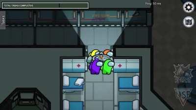 Among Us Medbay Coffin Dance