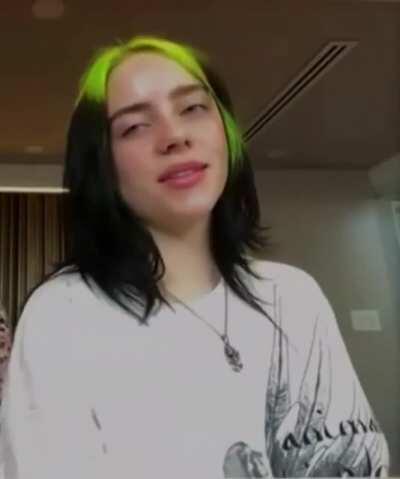 Her tits really want to burst out