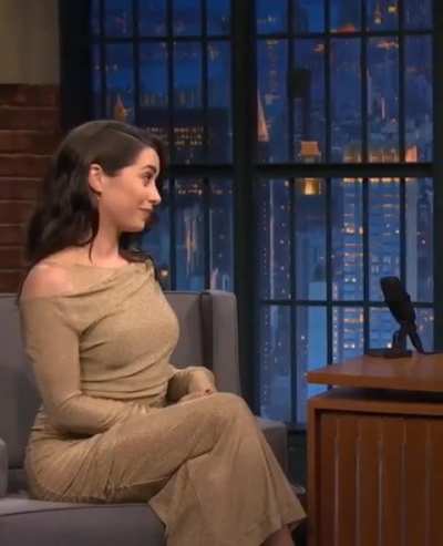 Cristin on “Late Night with Seth Meyers” 
