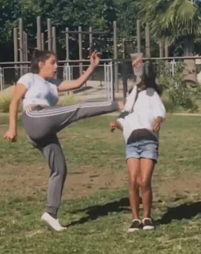 She was so confident she could do it