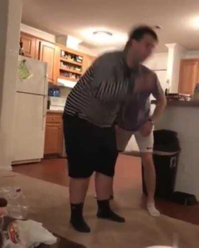 HMB while I show you how easy it is to do a backflip