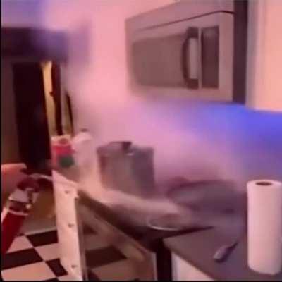 Stay out of the kitchen