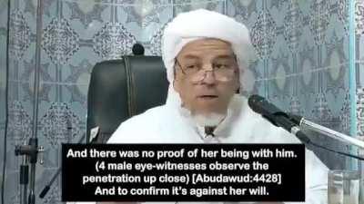 Islam : The religion of Justice. This is how it deals with rape victims.
